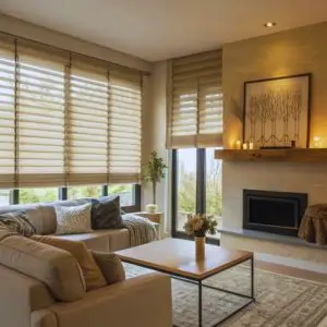 living room blinds in dubai